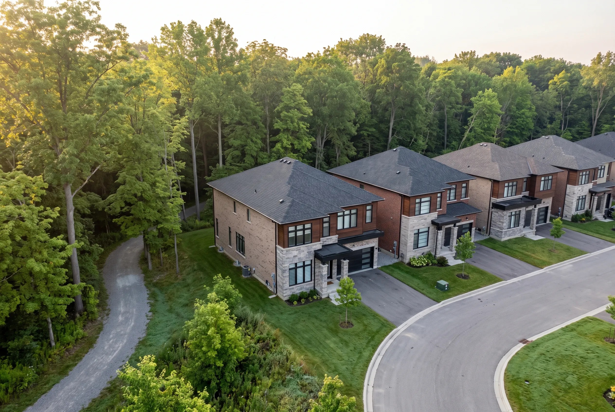 Homes in the Devonsleigh neighbourhood of Richmond Hill