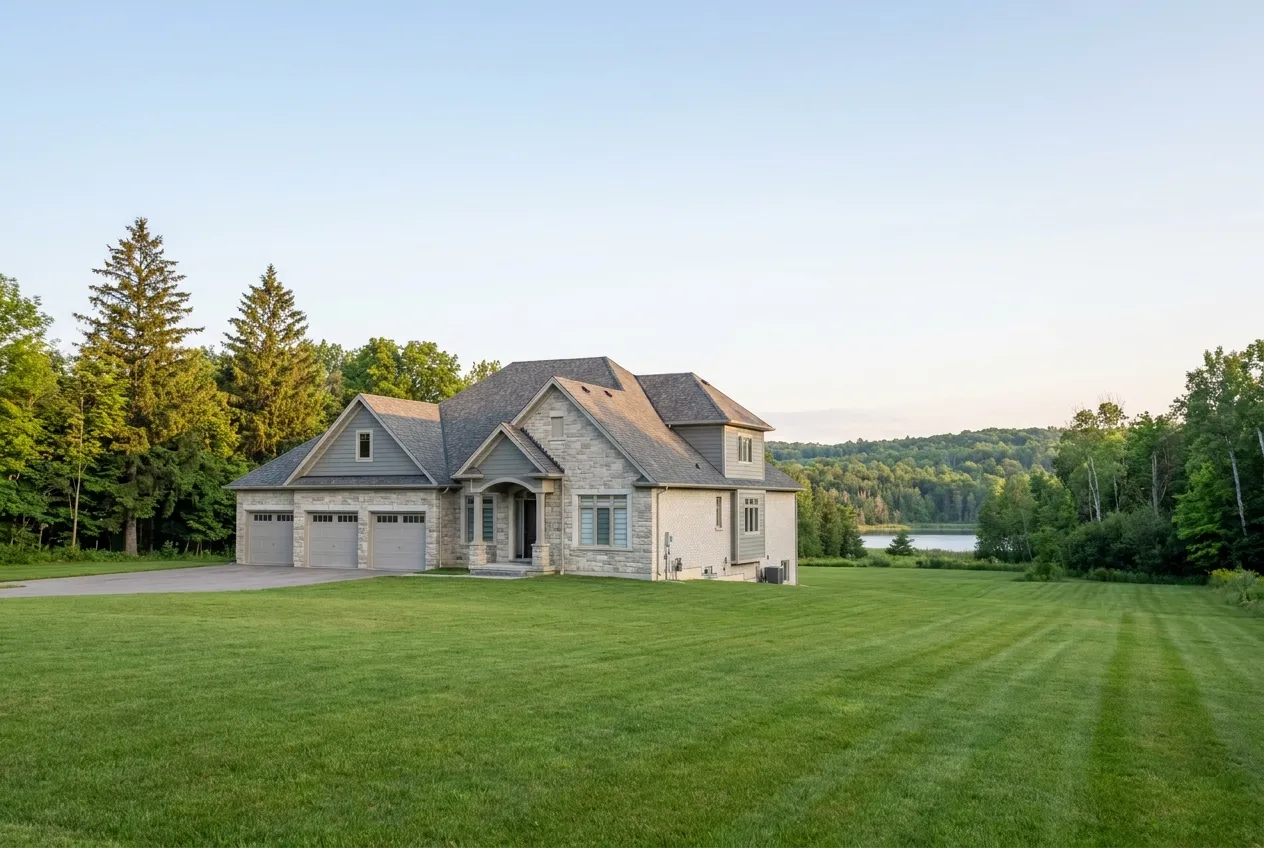 Large modern detached home on a wide lot in Oak Ridges, Richmond Hill